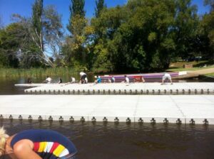 ACT rowing Pontoons